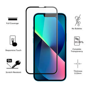 2024 Beelan nouveau téléphone portable antistatique 9H verre trempé Film protecteur d'écran pour <span class=keywords><strong>iPhone</strong></span> 14 13 12 6.1 6.7 pouces - Product Image 3