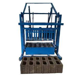 Machine à fabriquer des pavés et des briques creuses HAOPAN Chine, état neuf, presse à briques 110-440V, production de 800-4500 pièces/h pour le béton - Product Image 5