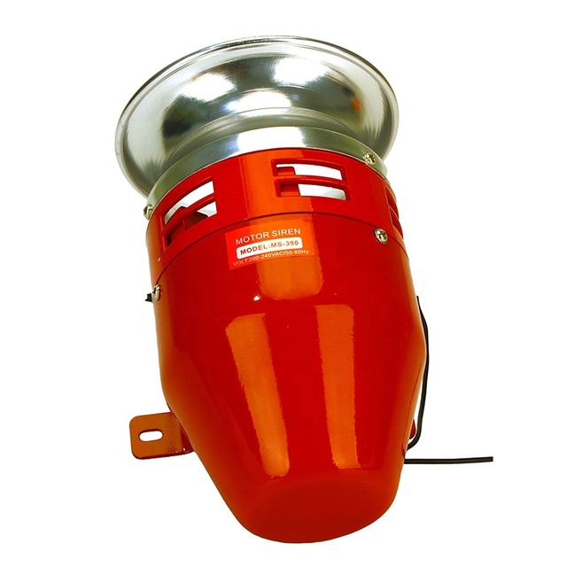 Wireless Alarm System AC220V/AC110V Mini Motor Siren with Aluminum Construction for Indoor Use MS-390 VKSELE