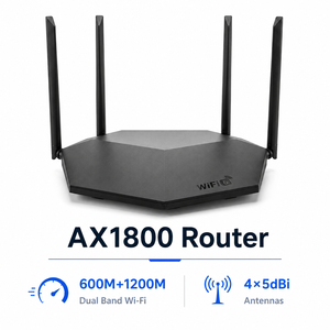 Routeur sans fil haute vitesse WIFI 6 double bande AX1800 R818S 1800 Mbps pour FTTX 5G 2.4G - Product Image 3