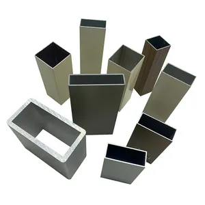 6060 6063 Corrosie-En Roestbestendige Aluminium Extrusieprofielen Met Vierkante Buis