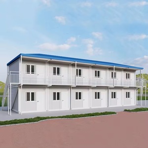 Maisons préfabriquées modernes à prix abordable, faciles à assembler, deux étages, maisons conteneurs préfabriquées - Product Image 1