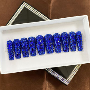 <span class=keywords><strong>Uñas</strong></span> acrílicas ABS largas cortas <span class=keywords><strong>de</strong></span> <span class=keywords><strong>diseño</strong></span> personalizado <span class=keywords><strong>de</strong></span> Metal <span class=keywords><strong>dorado</strong></span>, 10 Uds., Gel <span class=keywords><strong>de</strong></span> espesor <span class=keywords><strong>de</strong></span> lujo, <span class=keywords><strong>uñas</strong></span> acrílicas brillantes hechas a mano, venta al por mayor - Product Image 4