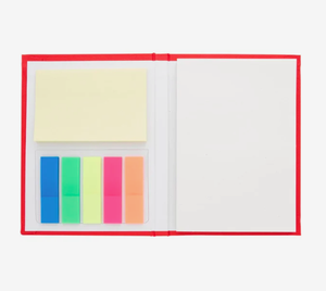 Custom Sheets Jotter With Sticky Notes and <strong>Flags</strong> Promotional Logo Gift Bulk Wholesale - Product Image 2