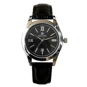 Đồng hồ thạch anh Pablo raez thời trang nam đồng hồ đen đơn giản xuyên biên giới thương mại điện tử kinh doanh bán buôn tự động thạch anh không thấm nước - Product Image 5