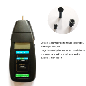 <span class=keywords><strong>Handheld</strong></span> Contact Digital RPM Drehzahl messer/Stroboskop DT2235 Drehzahl messer China Hersteller - Product Image 3