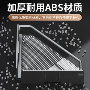 Estante de Almacenamiento Esquinero para Cocina y Baño, Sin Necesidad de Perforación, Multifuncional, Profundidad de 4-7.9 Pulgadas - Product Image 4