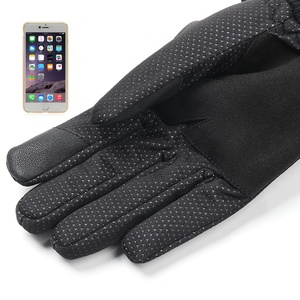 Gants respirants avec écran tactile en silicone imprimé, pour vélo, cyclisme, course à pied - Product Image 3