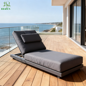 Patio đồ nội thất ngoài trời Giọt Nước Mắt Nữ Hoàng kích thước đi văng Chaise wrought sắt bãi biển phơi nắng ngồi đi văng Sun ghế để bán - Product Image 2