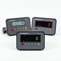 Indikator Timbangan SK210 6-Digit Layar LED 20mm OIML III RS232 Bluetooth Nirkabel untuk Timbangan Lantai Platform Truk