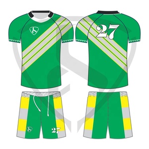 Wholesale <b>Cheap</b> Custom Designs Sublimation Rugby Shirt Team <b>Set</b> Football Plain Spandex Rugby Practice Jersey Uniform - Product Image 3