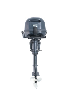 Moteur marin Seawalker 6HP 4 temps, construction légère et durable pour les applications de pêche et de course nautiques. - Product Image 5