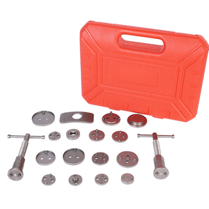 Outils à main 18 pièces Kit de réglage du cylindre de frein à disque Outil supérieur avec boîtier OEM pour démontage de plaquettes Utilisation de réparation - Product Image 6