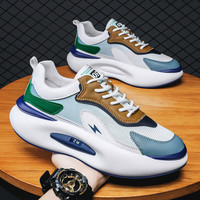 Nouvelles Baskets Décontractées Populaires pour Hommes et Femmes – Chaussures de Sport Respirantes en PU et Maille à Lacets pour Printemps/Hiver