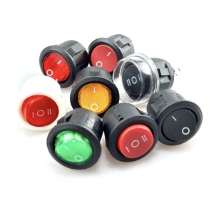 KCD1-105 interruttore a bilanciere a rottura rotonda a 2 pin secondo ingranaggio da 20mm - Product Image 1
