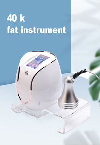 เครื่องสลายไขมันขนาดเล็ก 40K 100-240V แรงดันไฟฟ้ากว้าง ไม่ทำให้สูญเสียเนื้อเยื่อ อุปกรณ์ปรับรูปร่าง สำหรับร้านเสริมสวย ซื้อแบบ OEM - Product Image 2