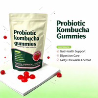 Gummies de kombucha probiotiques pour la santé, fourniture directe d'usine OEM