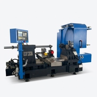 Lang Ruixing Automatische, gebruiksvriendelijke horizontale CNC-draaibank voor hobbygebruik, enkelvoudige spindel, lichtgewicht LX-400