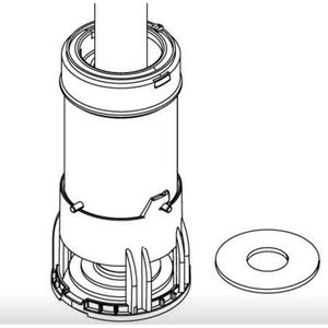 วาล์วระบายน้ำแบบกล่องกระเป๋าเป้สะพายหลังอุปกรณ์ระบายน้ำเดี่ยว - Product Image 5