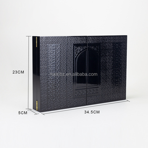 Лакированная деревянная коробка премиум-класса-футляр для хранения ювелирных изделий/подарков ручной работы, настраиваемая отделка - Product Image 3