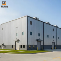 Almacén de Estructura de Acero de Gran Envergadura, Diseño Personalizado, Edificio Metálico Modular para Centro de Distribución Logística