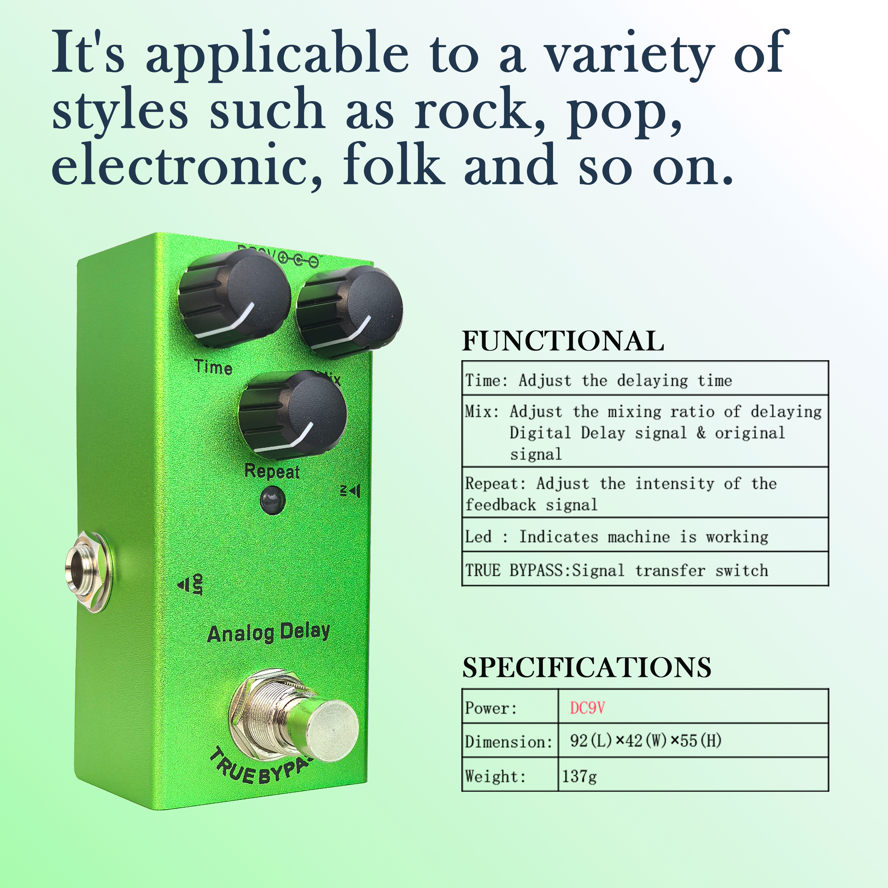 Analog  Delay