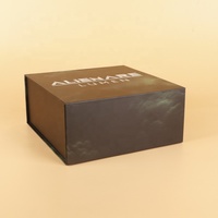 Boîtes cadeaux rigides pliables à fermeture magnétique personnalisées haut de gamme, emballage en carton durable pour bijoux, cosmétiques, vêtements