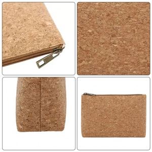 2026 Travel Toiletry <b>Bag</b> Eco-Friendly Custom Cork Material Portable Waterproof Toiletry <b>Bag</b> for Travel - Product Image 5