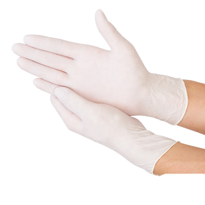 Латексные перчатки без порошка одноразовые латексные перчатки Intco - Product Image 2
