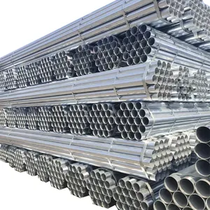 Q235 For Green House Welded Galvanized Gi Iron Steel Pipe Price From China Factory