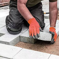 Genouillères de protection robustes personnalisées par le fabricant avec rembourrage en mousse pour le jardinage et les travaux de nettoyage
