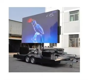Pantalla LED Publicitaria a Todo Color <span class=keywords><strong>de</strong></span> 5x3m, P6, P8, P3.91, para Exteriores, Remolque con Pantalla LED Móvil, Letrero LED Móvil para Camiones - Product Image 3