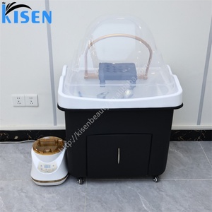 อ่างสระผมเคลื่อนที่ KISEN รุ่นโมเดิร์น สำหรับสปาผม อ่างล้างผม อุปกรณ์ร้านทำผม - Product Image 3