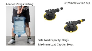 Mạnh mẽ 3 "xử lý bơm xe Dent sửa chữa Sucker công cụ 3inch Xe đòn bẩy Hướng dẫn sử dụng kính Sucker cho xe PDR - Product Image 5