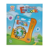 Juguete Educativo de Plástico ABS en Forma de Estrella, Máquina de Lectura para Niños de 0 a 24 Meses, Libro Electrónico en Francés/Árabe/Inglés/Español, Venta al Por Mayor