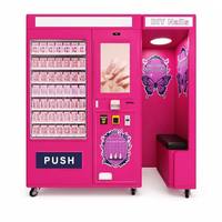 Máquina Expendedora de Impresoras de Arte de Uñas Totalmente Automática, Kiosco de Pintura de Uñas Digital 3D de Autoservicio para Salón de Belleza y Centro Comercial