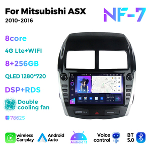 Navifly Nf Mới Nhất <span class=keywords><strong>Android</strong></span> 8 Core Qled Màn Hình Xe Máy Nghe Nhạc DVD Cho Mitsubishi Asx 2010-2016 Với Xe Chơi <span class=keywords><strong>Android</strong></span> Tự Động - Product Image 4