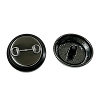 Boutons en alliage de zinc écologiques CF, vente en gros, accessoires de mode en métal personnalisés pour vêtements, fabricant