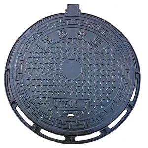 Hochwertige En124 Hochlast-E600-F900 leichtlaubes Eisenbezug und Metall-Guss-Manhole-Abdeckung