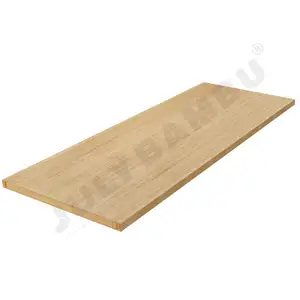 Atasan meja Worktop dikarbonisasi 3 lapisan bambu belum selesai 30mm dapur Modern bahan kayu marmer meja dapur