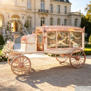 Vehículo Eléctrico Estable de Baja Velocidad Estilo Vintage para Transporte de Ataúdes de Carga Pesada para Salones Funerarios - Pedido al por Mayor - Product Image 1