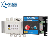 Commutateur de transfert automatique triphasé à double alimentation CB à réponse rapide, 4 pôles, 250A, 400V, capacité de coupure 2000A, pour générateur