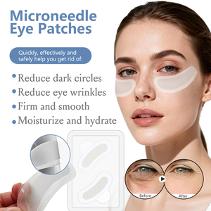 Série de micro-aiguilles faciales en stock usine, comprenant des masques pour les yeux à micro-aiguilles, des patchs anti-acné, des patchs pour le front et des masques pour les lèvres - Product Image 3