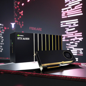 การ์ดจอ Deepseek AI รุ่นใหม่ ระบายความร้อนด้วยพัดลม GDDR6 สำหรับเวิร์กสเตชันระดับมืออาชีพ RTX A6000 Ampere 48GB 384-Bit 768GB/s Bandwidth PCI - Product Image 1