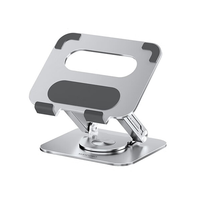 MCHOSE Support solide en alliage d'aluminium à deux barres Rotation à 360 degrés Support pour tablette et téléphone pour bureau pour boîtier d'ordinateur
