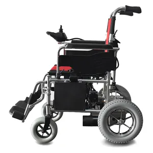 장애인용 싼 가격 경량 접이식 전동 휠체어로 중국 공장 제조사 최고 품질