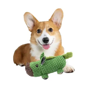 2023 शेयर कुत्ते चबाना खिलौना सेट नरम भरवां मजेदार वसा ग्रीन हार्स मकई आलीशान चबाना चीख़ कुत्ते लक्जरी खिलौना