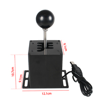 Palanca de Cambios en H para Juegos de Carreras para Logitech G29/G27/G25 PC Sensor Hall de 64 bits USB para SIM Racing y Juegos de Rally T300 T5