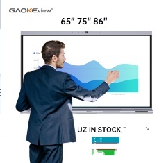 GAOKEview Interactive Flat Digital Displays Electronic 86 Inch Interactive Smart <b>Board</b> Interact Touch Screen GK-880T/86S-A9 Mult - Product Image 6