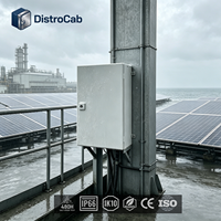 Boîtier électrique en acier inoxydable testé en spray salin IP66 480H pour environnements difficiles HMB-AE